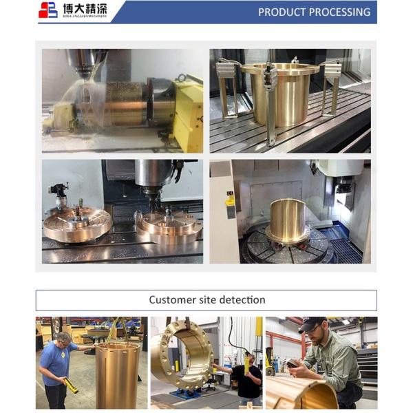 Crusher Machine Type Bronze Counter Shaft Bushing for Stone Cone Crusher Spare Parts