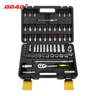 Ferramentas A1-F0618 da bancada das ferramentas da mão do hardware da prateleira do jogo de ferramentas da reparação de automóveis de AA4C 61pcs