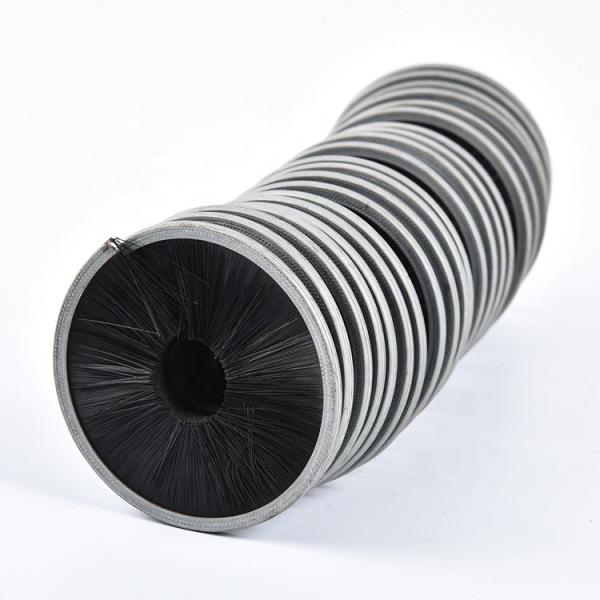 Prevenção impermeável 0.2mm da poeira de 1m escova espiral de nylon de 34 bobinas