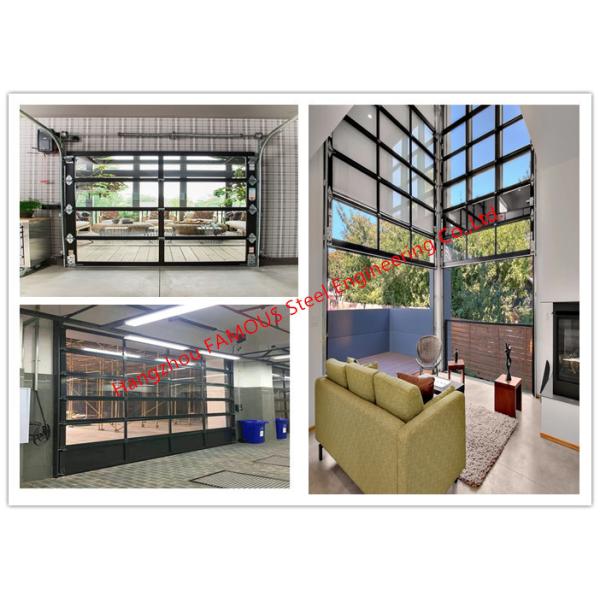 Алюминиевой дверь завальцовки рамки подгонянная дверью прозрачная с закаленной стеклянной панелью