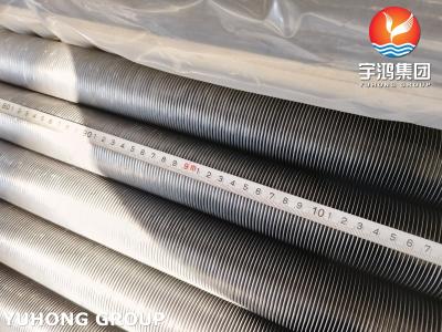 Compact Embedded Spiral Micro Fin Tube Aluminum 1100 A213 T5