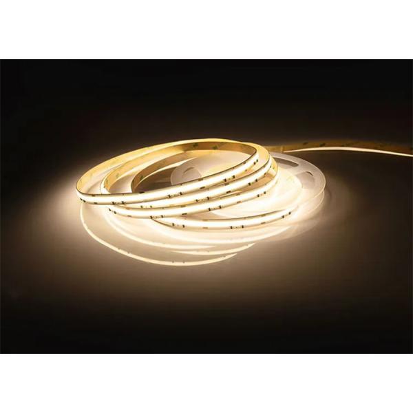 Домашнее убранство 20м Без падения напряжения 24В 480LEDs/M Режущаяся гибкая высокая плотность COB светодиодная лента