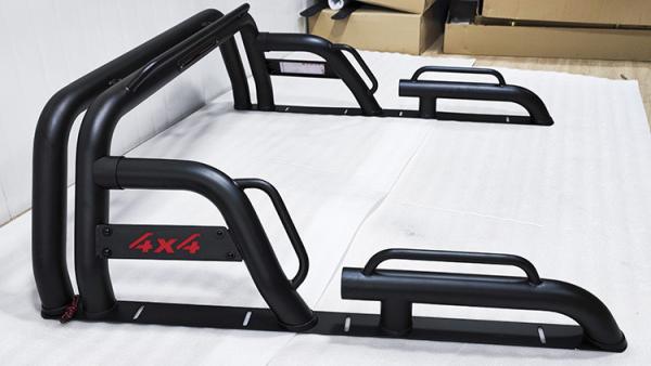 Black Steel 4X4 Anti Sport Pickup Truck Roll Bar For Hilux Revo