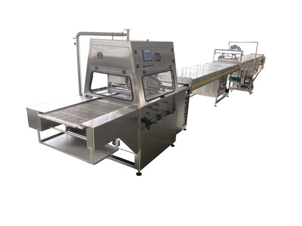 Papa P400 6-Row Protein Bar Production Line High Capacity Industrial System For Mass Production Of Protein Bars Energy Bars Or Similar Products
