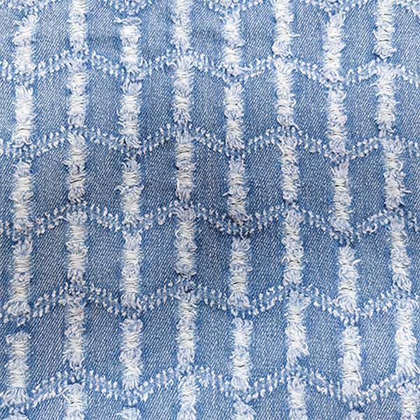 Twill ткани одежды жаккарда 10s 330gsm гениальный помыл ткань джинсовой ткани