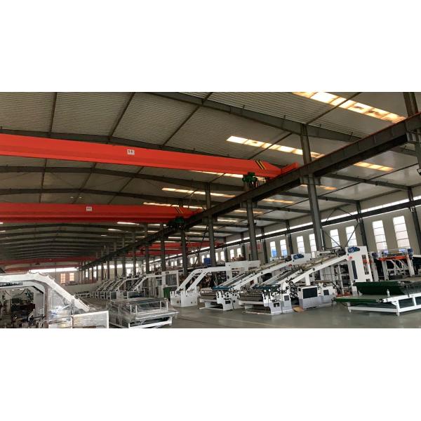 E estría la máquina que lamina acanalada, 60 - 80 PC/máquina mínima de la laminación del pegamento