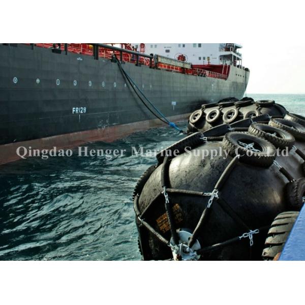 Dia 0.5m-4.5m Pneumatic Rubber Fender For STS Project And Port Terminal