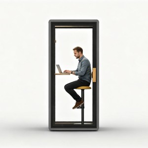 Compact Personal Soundproof Booth Modular Discussion Pod Room
