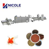 Maquinaria de aço inoxidável totalmente automático industrial da alimentação dos peixes customizável