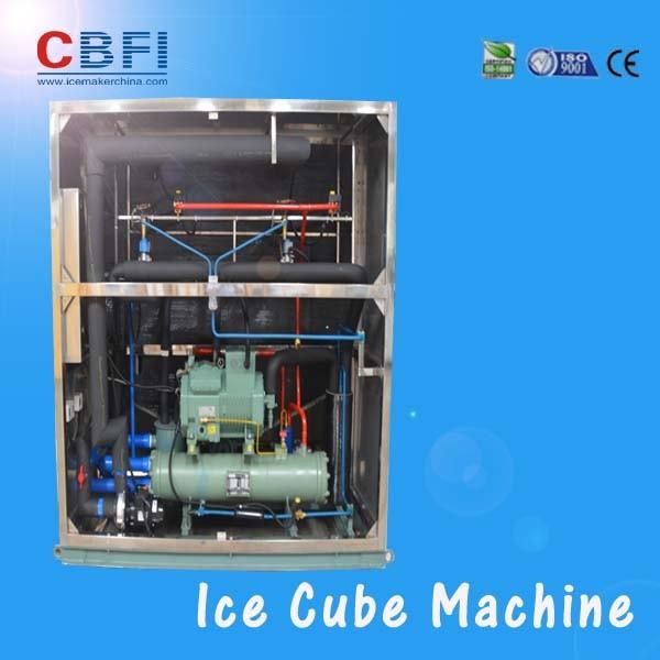 Best Automatic 1 Tons Cube Ice Making Machine for Cube Ice Selling Factory with Stainless Steel 304 Material