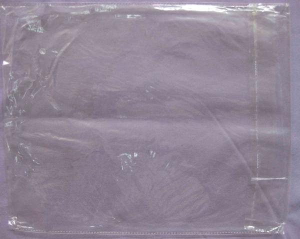 Promotional Plastic Clothing Packaging Bags / White Clear Self Adhesive Seal Plastic Bags