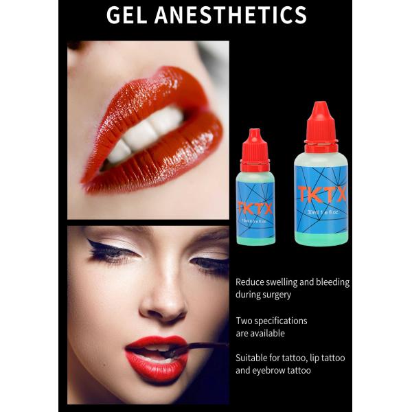 Tktx Analgesic Topical Anesthetic Semi Permanent Makeup Numbing Gel For Body And Brows
