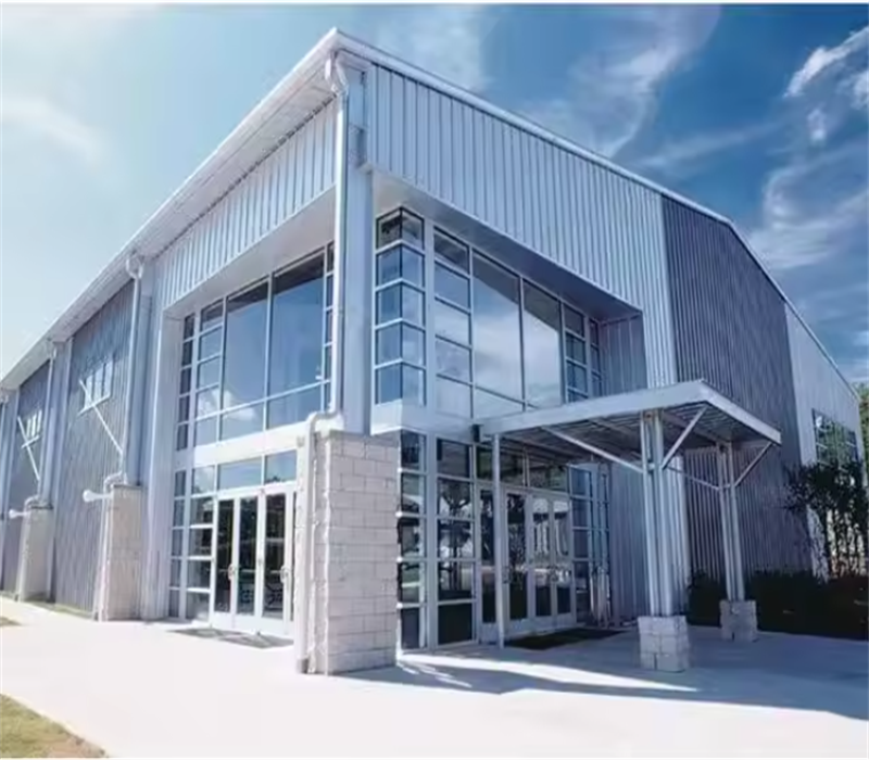 Steel Structure Warehouse Prefabricated Metal Building Ideal for Industrial Storage Workshops and Commercial Warehousing