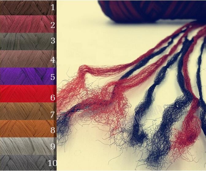 Robin Robim Angola Hair Acrylic Knitting Yarn , Acrylic woolen yarn Brazil wool hair African Hair Threading