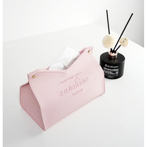 Простой стиль роскошный цветочный PU кожаный автомобиль туалет квадратный ткань бумаги коробка крышка держатель