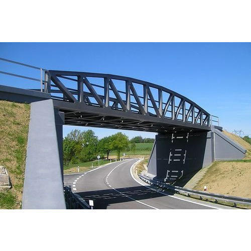 Коробки прогона пешеходного моста улицы речной порог стальной типичный Triangulated