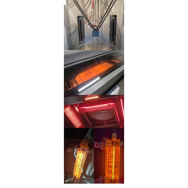 Fast Preheating Shortwave Infrared Heating Lamp Customizable for 3D Printing and Industrial Drying