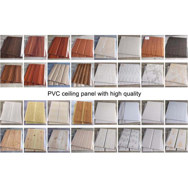 Waterproof PVC Wall Ceiling Panel Laminated Wall Panel Interion Decoration