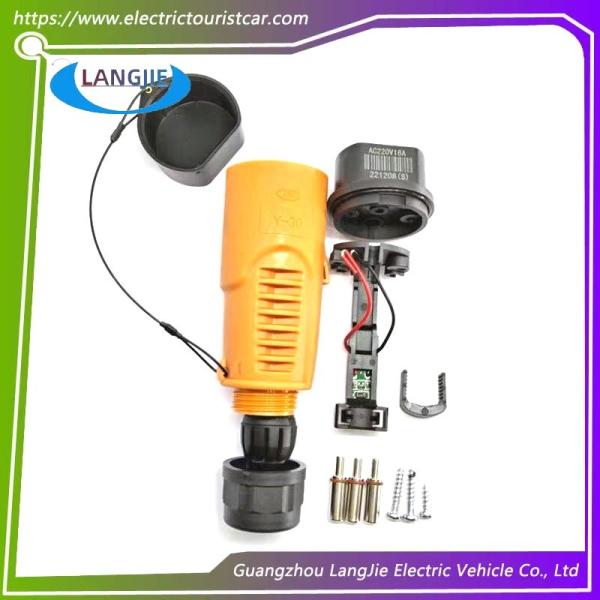 Power Cord Plug And Socket 220V 16A Wuling Sightseeing Car