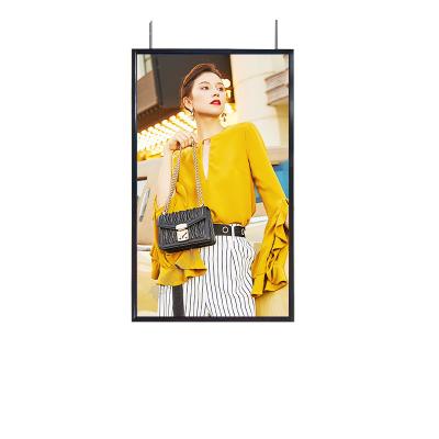 Commercial High Brightness Indoor Digital Poster Display for Retail Store Windows Double Side LCD Advertising Screen