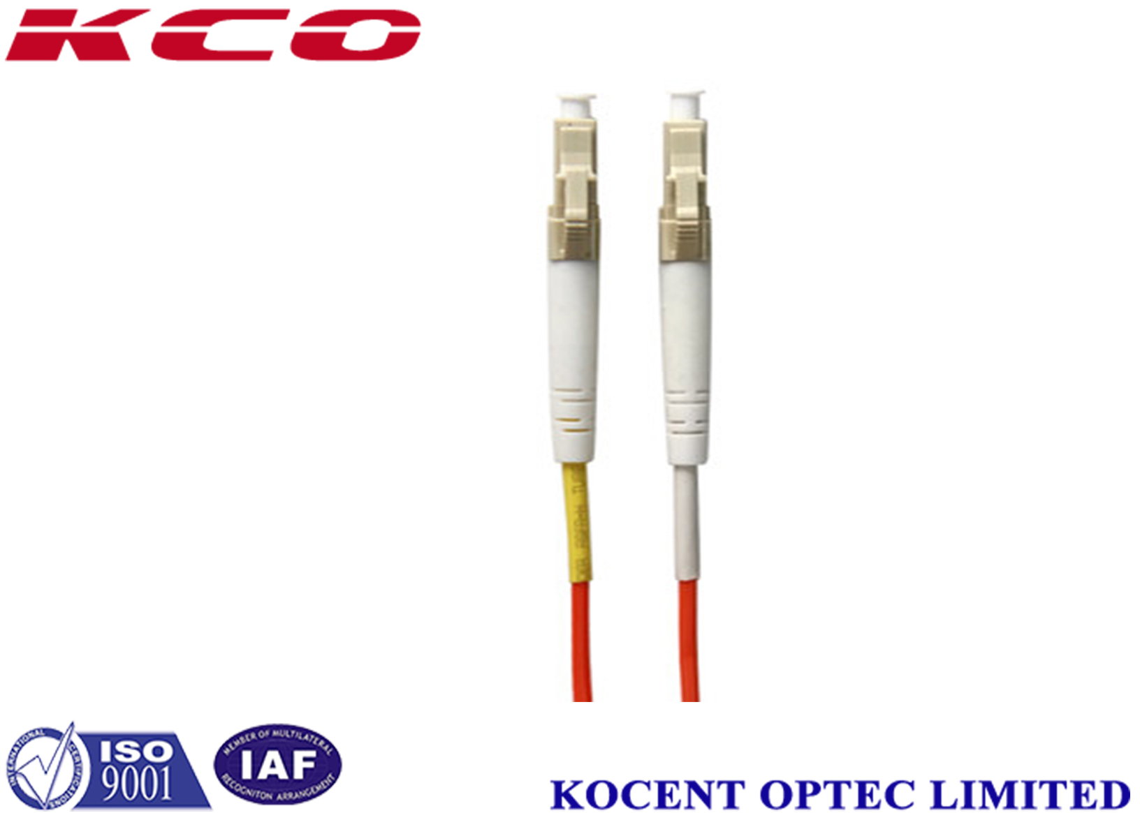 ПВХ LSZH 2,0 м Волоконно-оптический шнур MM Multimode LC/UPC-LC/UPC 2,0 мм