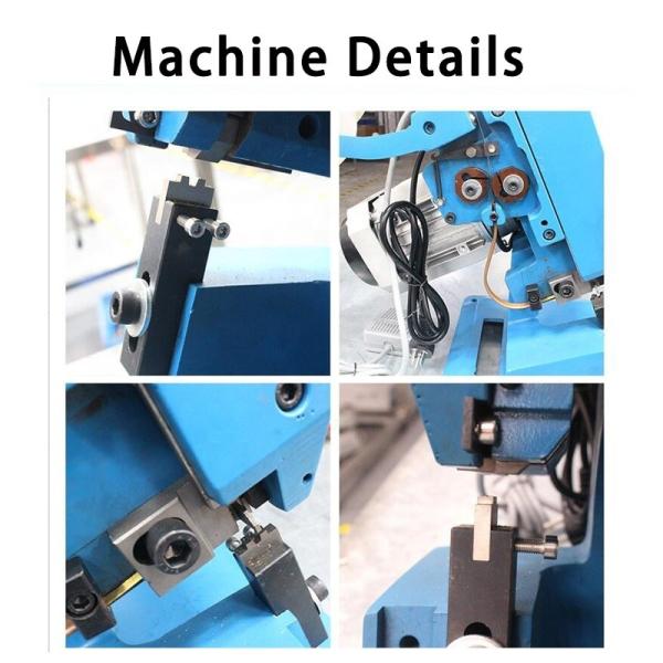 2mm-8mm Mute Copper Belt Crimping Machine for Headphone Cable Joint and Data Line