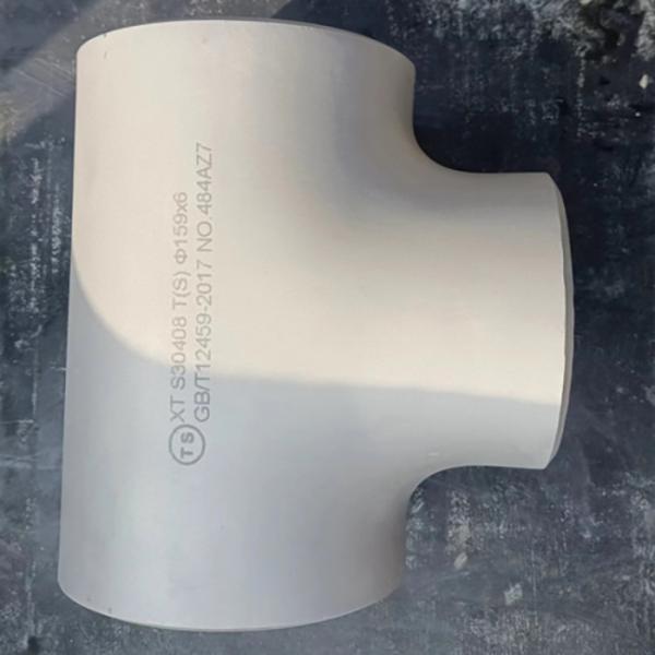 GB/T12459-2017 Standard Seamless Pipe Fittings 304 Stainless Steel T-Tee