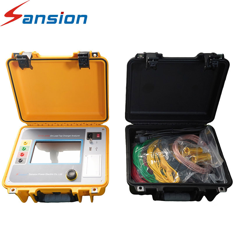 High Precision Transformer On-Load Tap Changer Analyzer OLTC Dynamic Resistance And Switching Characteristic Tester for Power Transformer Testing
