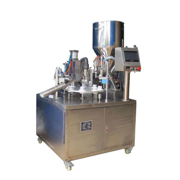 High Speed Facial Cleanser Tube Filling Sealing Machine Semi Automatic