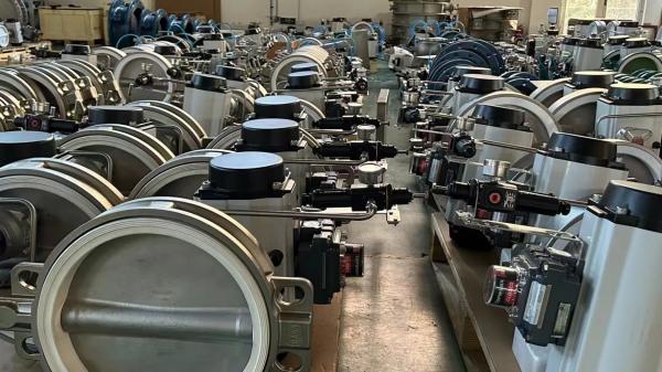 A75 Flanged Double Offset Butterfly Valves