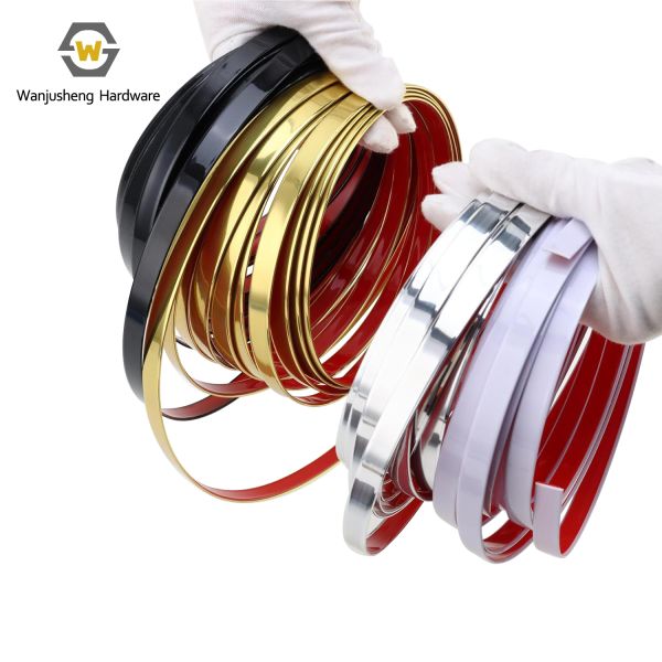 Sofa Decoration Strip with Tapes Golden Decorative Strip Furniture Edge Banding with Adhesive Tape
