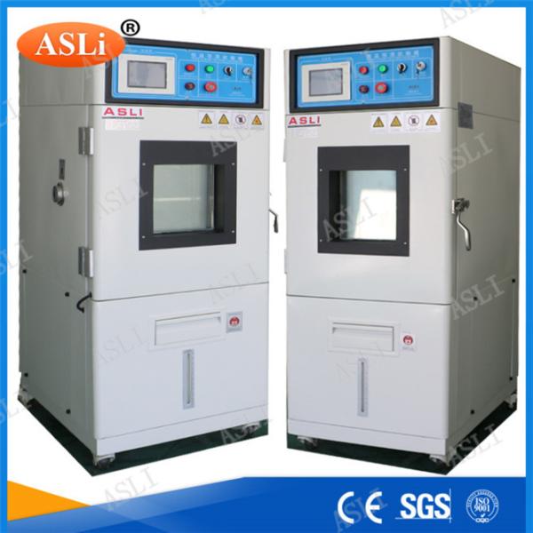 Small Volume Temperature Humidity Test Chamber Stainless Steel Shelves 20%-98%RH Humidity Range