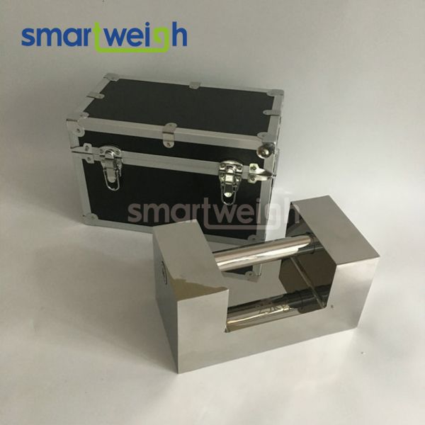 25kg Handle Grip Stainless Steel Standard Test Weight F1 Class Scale Calibration Weight Set