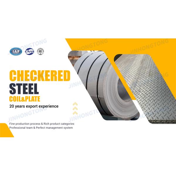 Sample Avaliable Q345B Astm Hot Rolled Checkered Sheet Checkered Plate Diamond Sheets Checkered Steel Coil 2000-12000mm Length