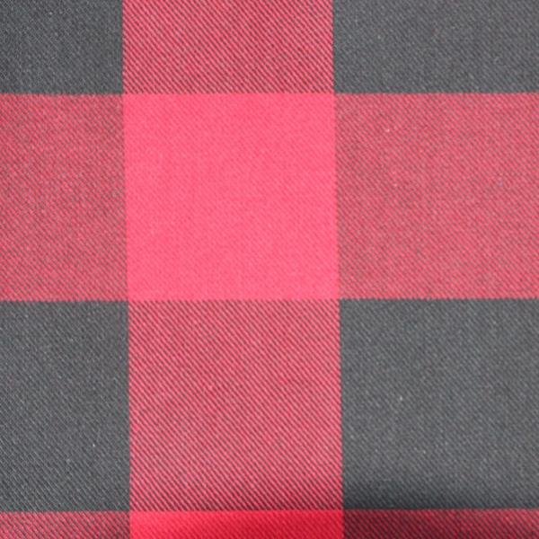 7.5oz Shirt Plaid FR Cotton Fabric Yarn Dyed For Safety Workwear FRC Shirt