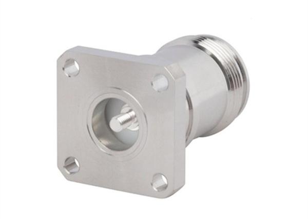 4.3-10 RF Connector M3 Threaded Four Hole Flange Straight Female