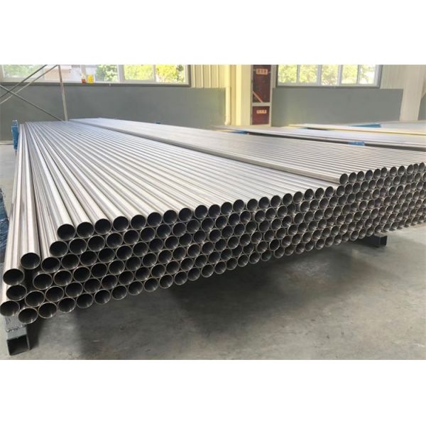 Annealed 12m Seamless Welded Titanium Tube Grade 2 Bevelled End