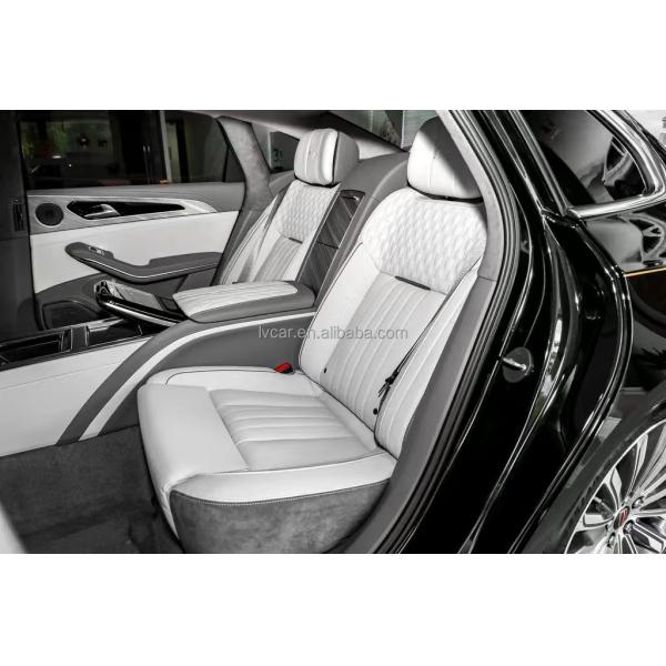 185kW de potencia máxima HongQi H9 Popular coche chino con conducción a la izquierda y potencia de combustible