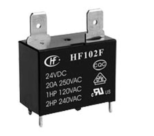 New Original HF102F-P-12VDC Hongfa Relay HF102F-P-12VDC 20A 250VAC 4 PIN RELAY