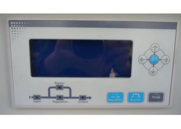 Estabilizador industrial de uma alimentação CA de 400 KVA regulador de tensão automática de 3 fases