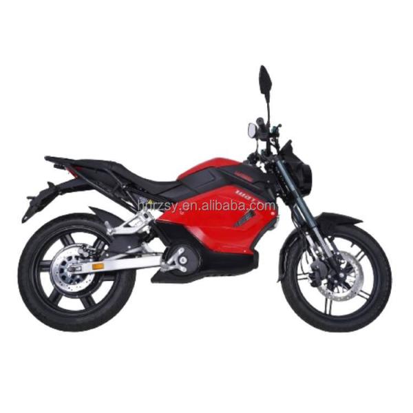 72v 3000w Electric Motorcycle 2 Person Electric Moped Scooters with High Speed of 80km/h and 17 Inch Aluminum Wheel Hub