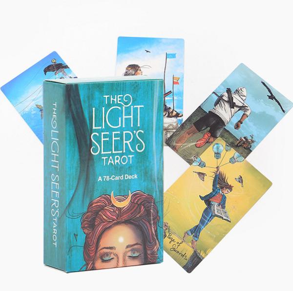350gsm Recyclable Art Paper Tarot Cards Matt Laminated 70*120mm Oracle Cards
