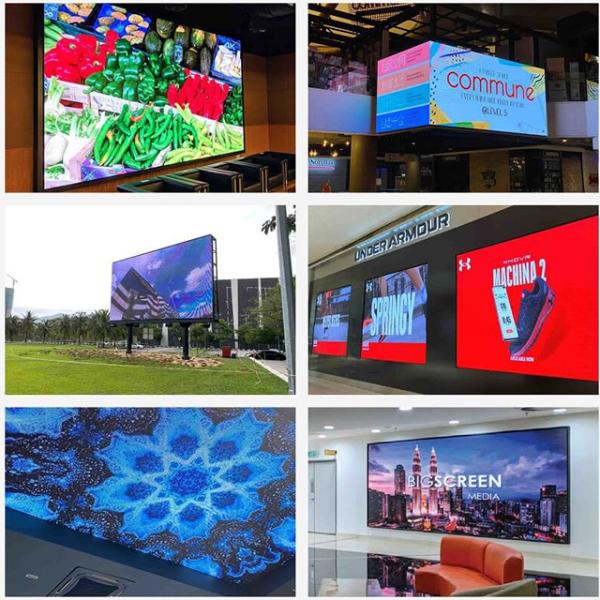 Customized Waterproof LED Video Wall Outdoor Advertising Screen Display