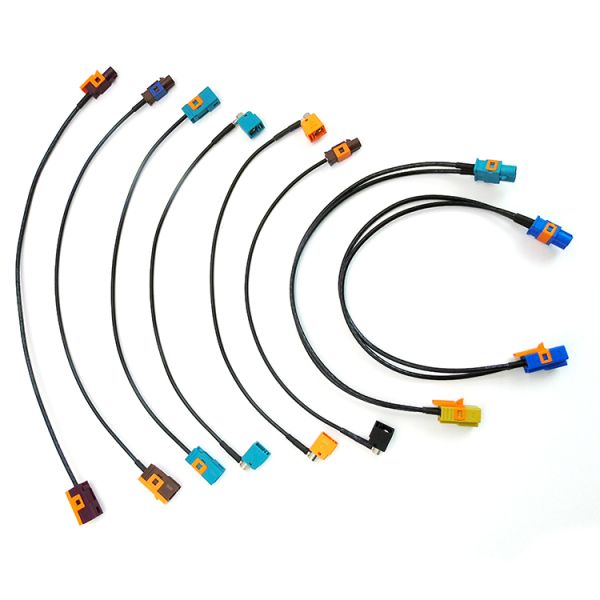 Mini Fakra Female LVDS 4-Pin GPS Fakra -Z Female Automotive Antenna Adapter Cable RF Applications Cable Extension Communication