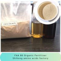 Engrais Faa80 organique avec la poudre complexe d'acide de conditionneur de traitement de sol de l'acide aminé libre 78%