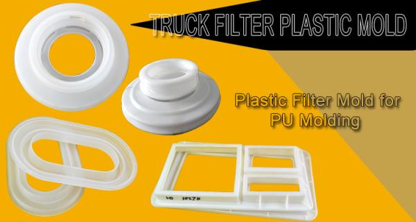 Plastic Round Iso9001 Pu Mould For Truck Air Filter Making