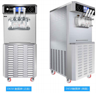 Super Refrigeration Ice Cream Machine Precooling Fresh Keeping Function Continuous