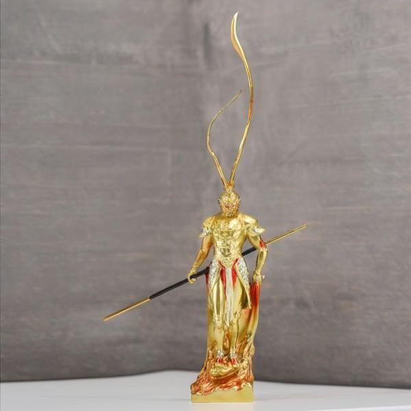 Anniversary Occasions Customized Color 3D Resin Figure Collectible Metal Monkey King