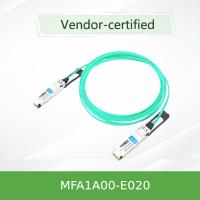 Nvidia Mfa1a00-Xxxx 100GB/S Qsfp28 Mmf Cable óptico activo Mfa1a00-E020 Cable de fibra activa Ib EDR 100GB/S