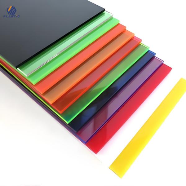 1250x1850mm Color Acrylic Plastic Sheet Chemical Resistance Cast Acrylic Panels